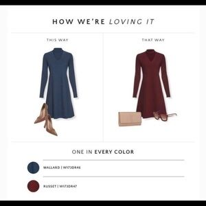 NWT W by Worth “Russet” Red Ponte Cutout Fit & Flare Mini Dress Size 2